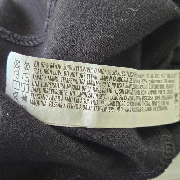 Forever21 Black Sun Dress Size Small - Picture 5 of 5